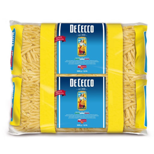 [CA01625] 4 X Pasta Di Semola Penne Rigate 41 De Cecco Da 3Kg