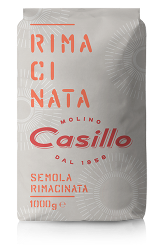 [CA01963] 10 X Semola Di Grano Duro Rimacinata Da 1kg Molino Casillo