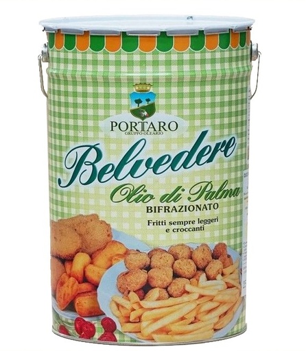 [PO-20] Olio Di Palma Bifrazionato In Latta Da 25L