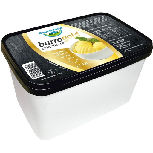 [RF20003] Burro Chiarificato Da 2,5Kg Bayernaland
