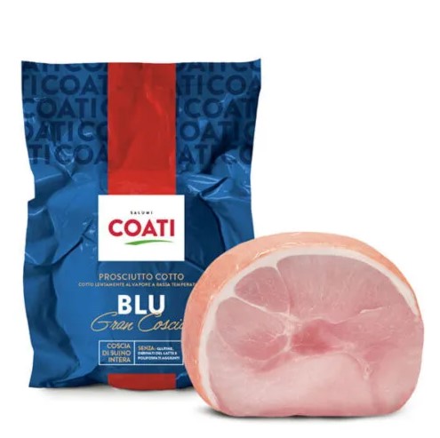 [COAZPRO168] Prosciutto Cotto Blu 1/2 - 3.5 Kg circa Coati Salumi