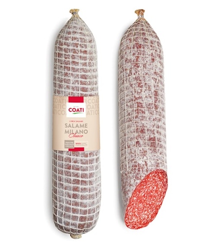 [COAZSAL104] Salame Milano Dimezzato SV 2 Kg c.a Coati Salumi