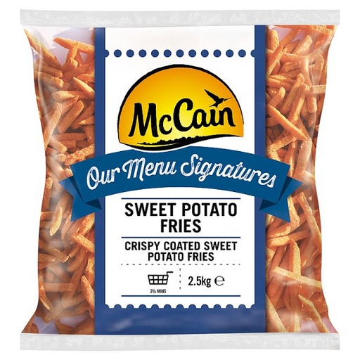[MC1RMC492] 4 X Patatine Fritte Dolci Sweet Potato Fries McCain Da 2,5 Kg