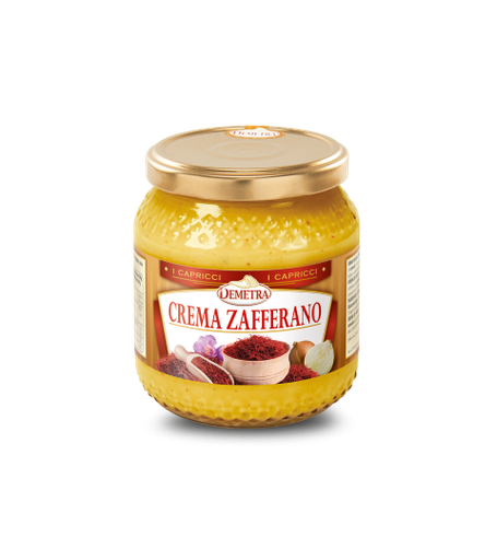 [CA03426] Crema Allo Zafferano in Vaso Da 540Gr