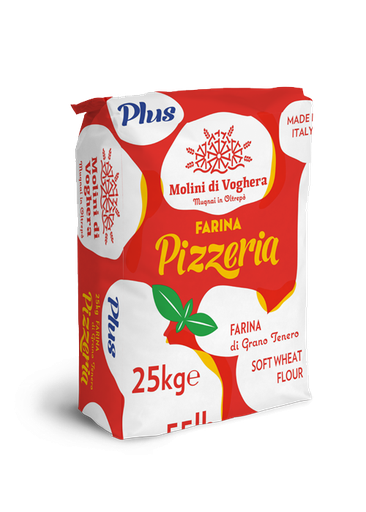 [MV103/P] Farina Di Grano Tenero 00 Pizza Plus Da 25Kg Molini Di Voghera