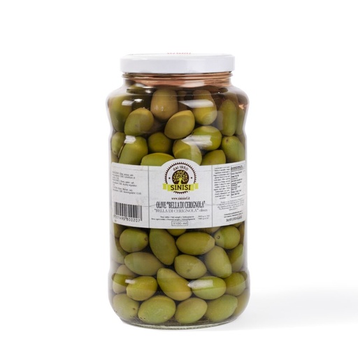 [SIOLI18SASE050] Olive Bella Di Cerignola In Salamoia Secchiello Da 5Kg