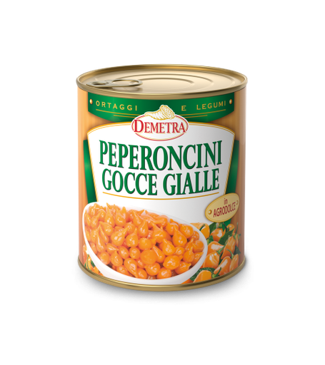 [CA08806] Peperoncini Gocce Gialli da 793Gr