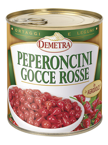 [CA08805] Peperoncini Gocce Rosse da 793Gr