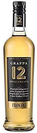 [PO901118] Grappa Francoli 12 Invecchiata 70cl