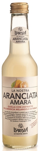 [PO167025] 24 X Lurisia Aranciata Amara 27,5cl