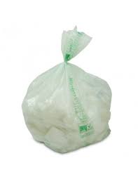 [VPW101] 300 X Sacco Biodegradabile Mater Bi 70X110cm